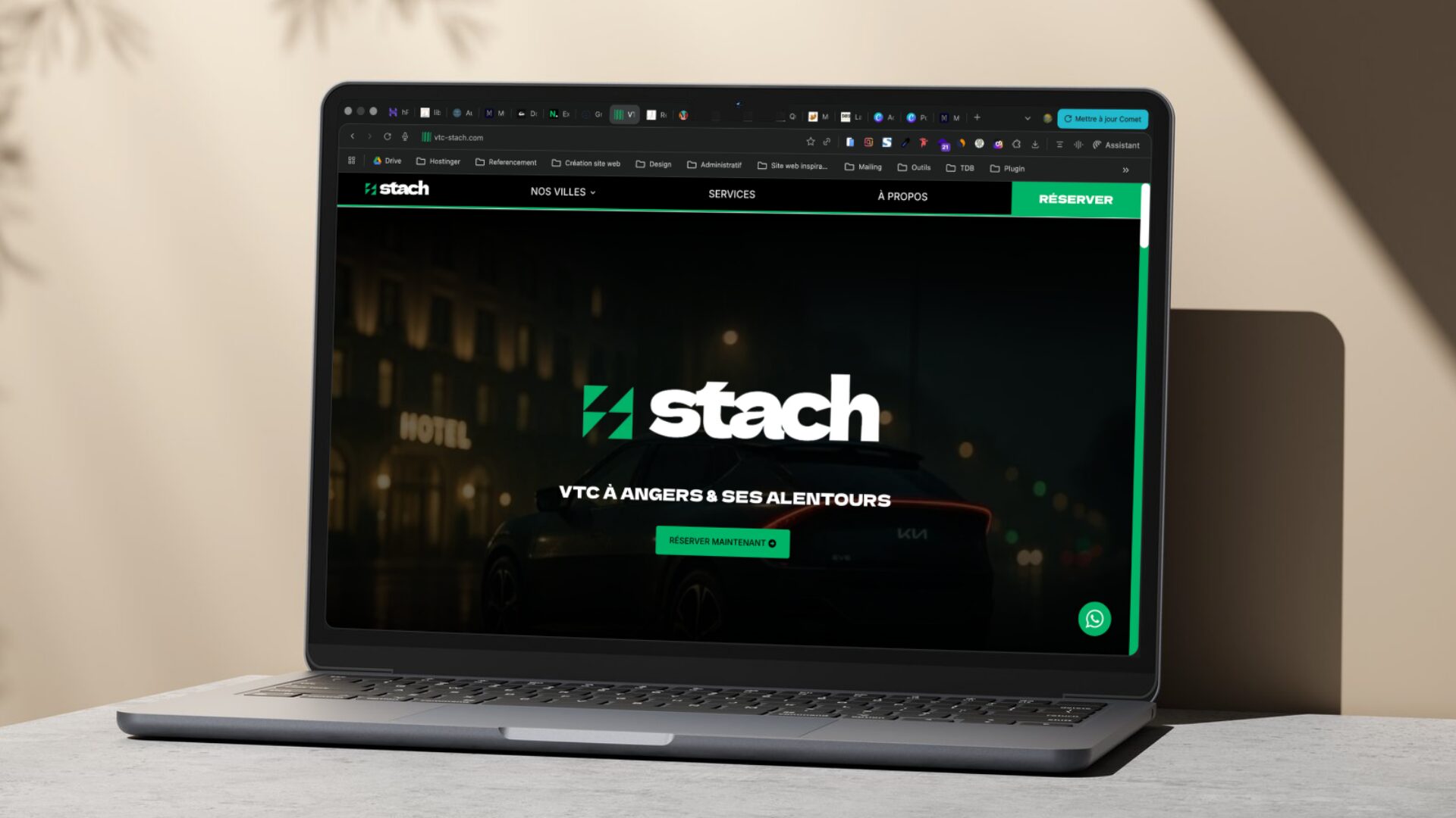Aperçu du projet STACH VTC