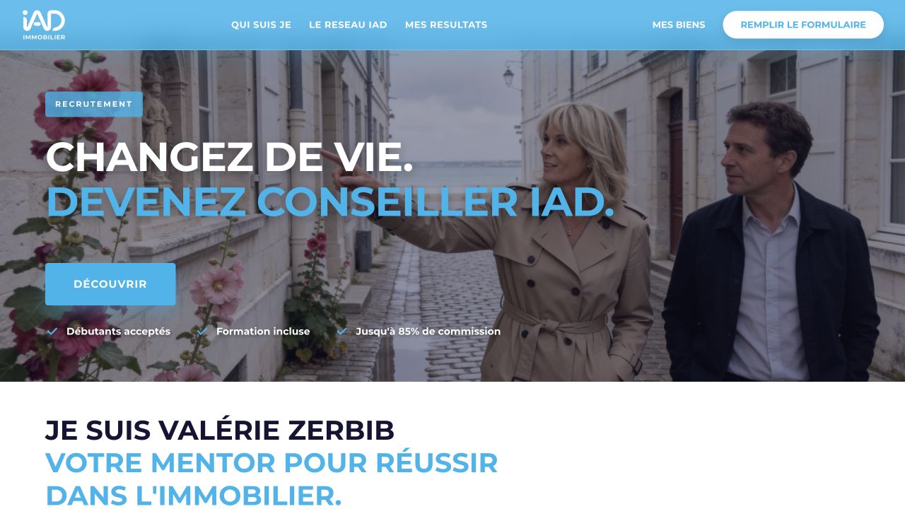 Aperçu du projet iad · Valérie Zerbib