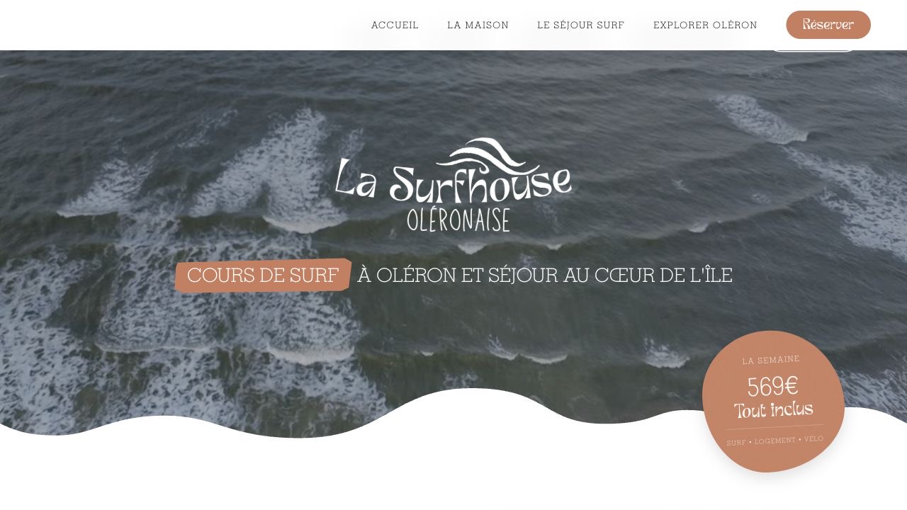 La promesse du séjour comprise dès le premier écran.
