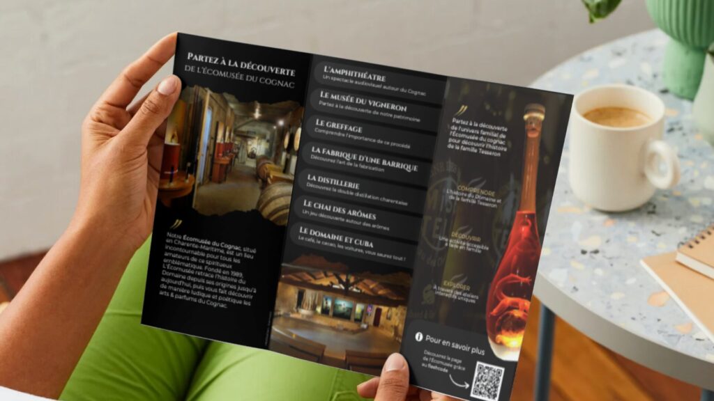 Brochure & Supports print – Domaine des Bessons
