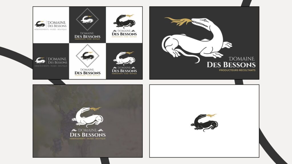 Identité visuelle – Domaine des Bessons