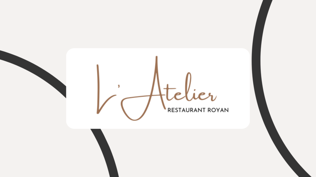 Identité visuelle – L&rsquo;Atelier Restaurant