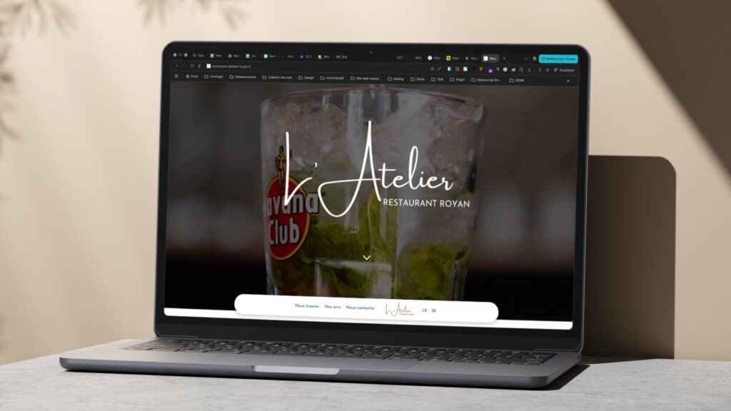 Site web – L&rsquo;Atelier Restaurant