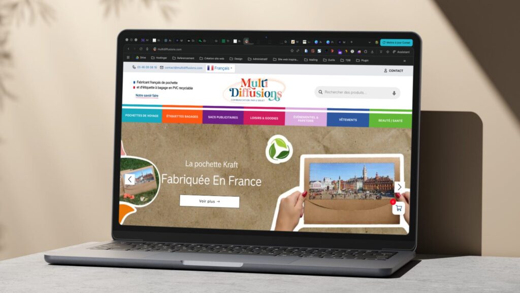 Site e-commerce – Multidiffusions