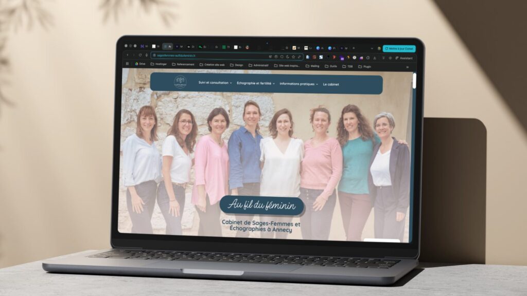 Site web – Au Fil du Féminin